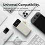 Vention Powerbank 10000mAh 22.5W Blanca con Cable USB Tipo-C